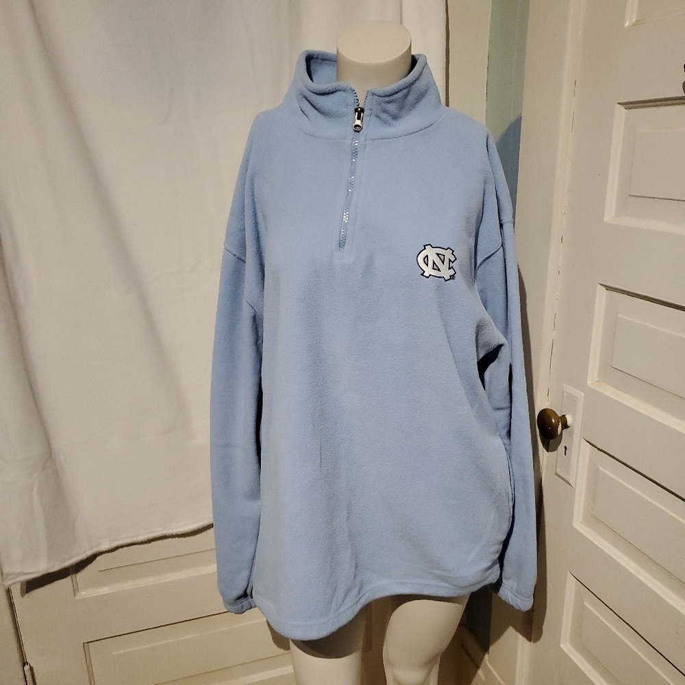 RED OAK SPORTSWEAR 1/4 ZIP NC tar heels sweatshirt